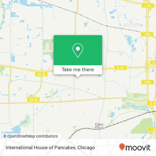 Mapa de International House of Pancakes