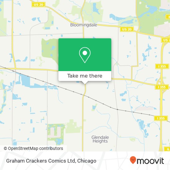 Graham Crackers Comics Ltd map