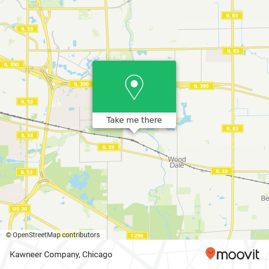 Mapa de Kawneer Company