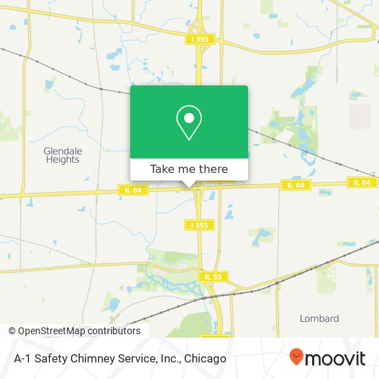 A-1 Safety Chimney Service, Inc. map