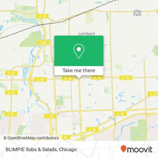 BLIMPIE Subs & Salads map