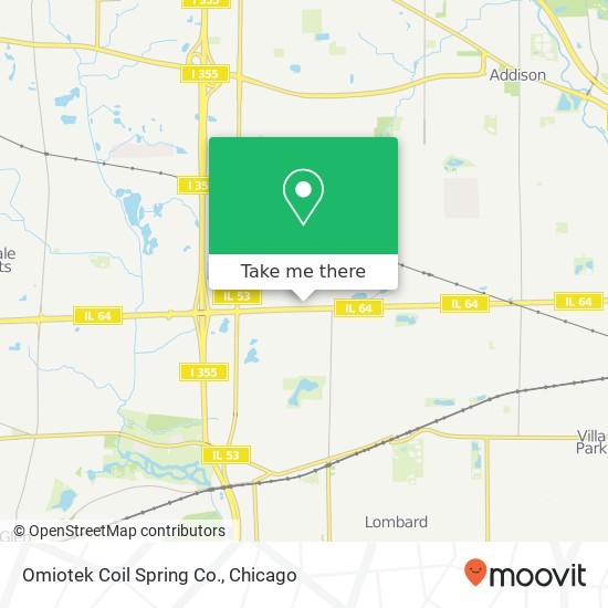 Omiotek Coil Spring Co. map