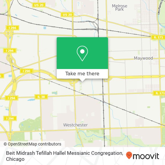 Beit Midrash Tefillah Hallel Messianic Congregation map