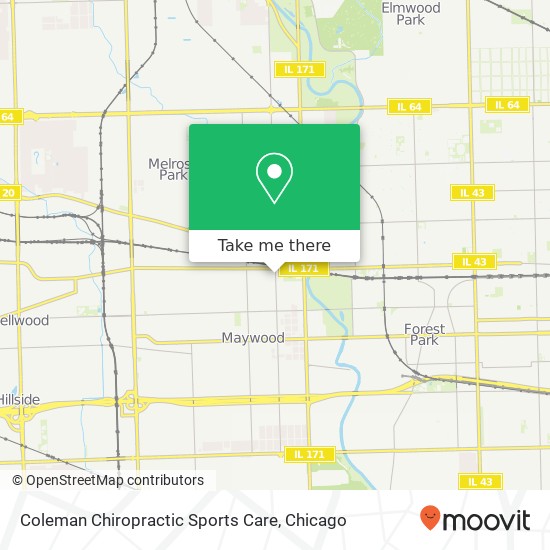 Mapa de Coleman Chiropractic Sports Care