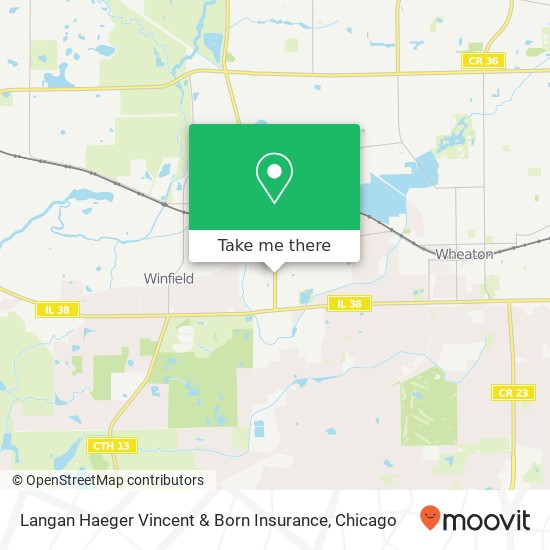 Langan Haeger Vincent & Born Insurance map