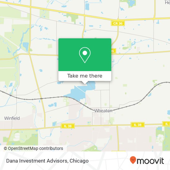 Dana Investment Advisors map