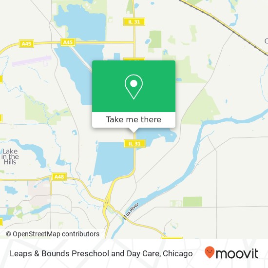 Mapa de Leaps & Bounds Preschool and Day Care