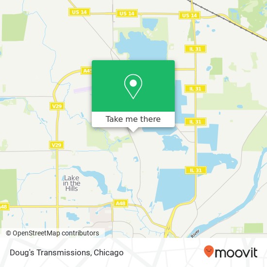 Doug's Transmissions map