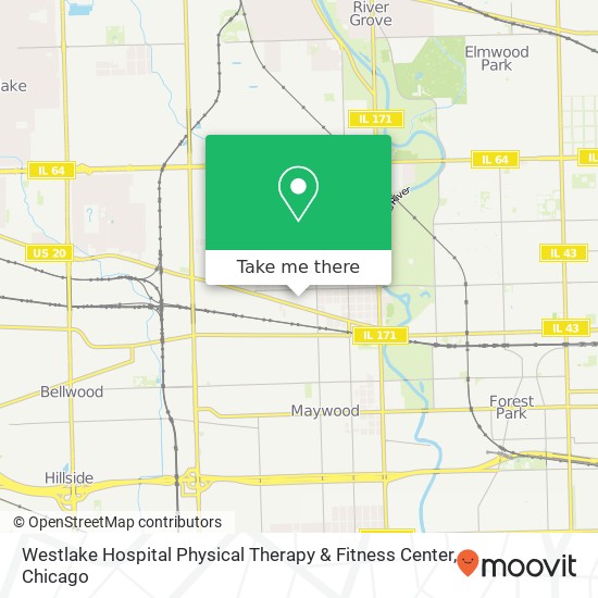 Mapa de Westlake Hospital Physical Therapy & Fitness Center