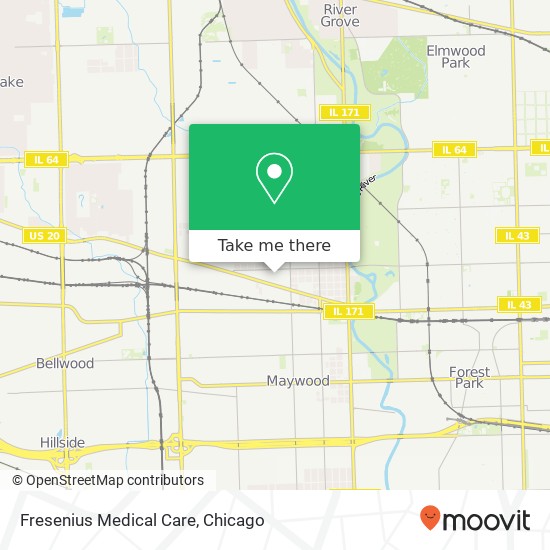 Mapa de Fresenius Medical Care
