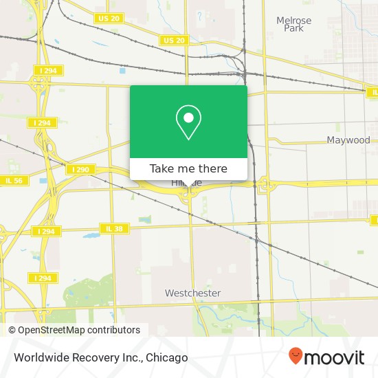 Worldwide Recovery Inc. map
