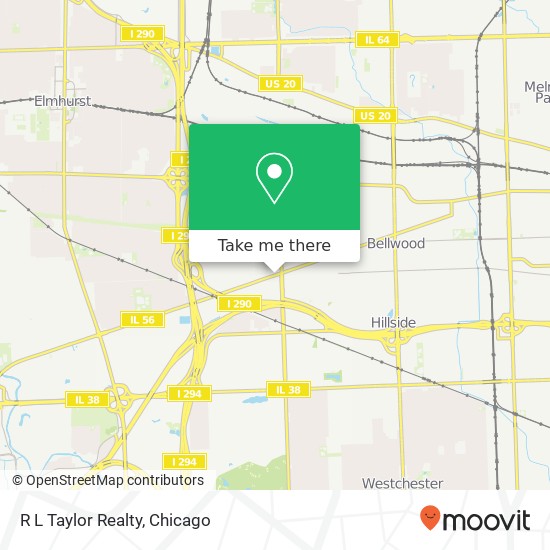 R L Taylor Realty map