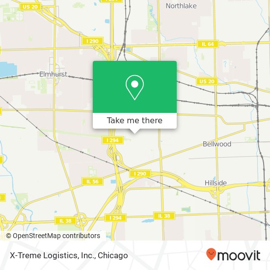 Mapa de X-Treme Logistics, Inc.