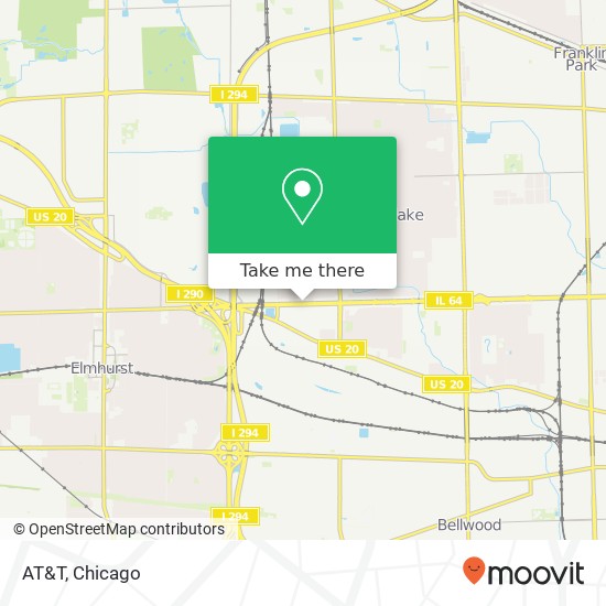 AT&T map