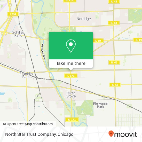 North Star Trust Company map