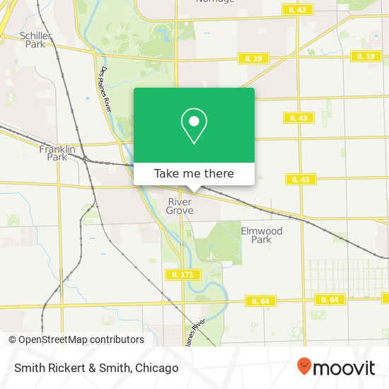 Smith Rickert & Smith map