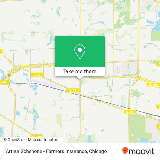 Arthur Schenone - Farmers Insurance map