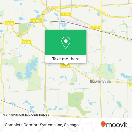 Complete Comfort Systems Inc map