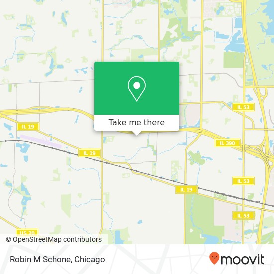 Robin M Schone map