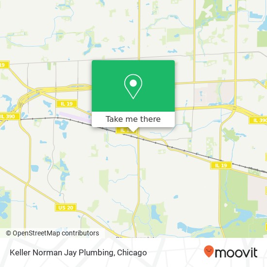 Mapa de Keller Norman Jay Plumbing