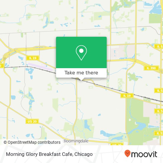 Morning Glory Breakfast Cafe map