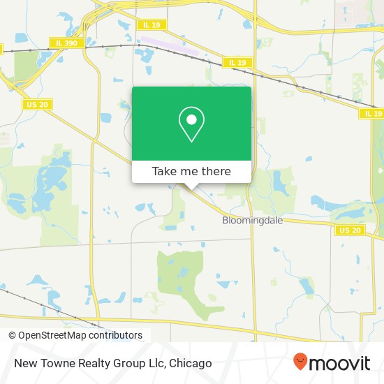 New Towne Realty Group Llc map