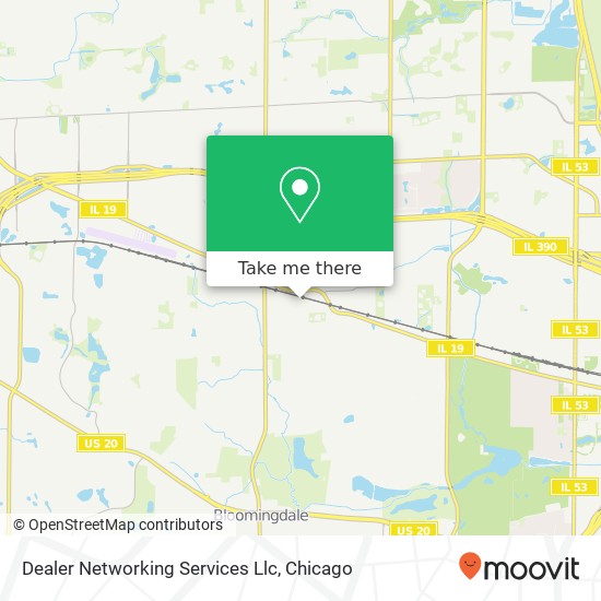 Mapa de Dealer Networking Services Llc