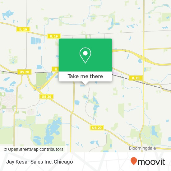 Jay Kesar Sales Inc map