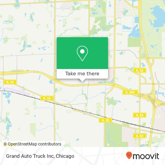 Mapa de Grand Auto Truck Inc