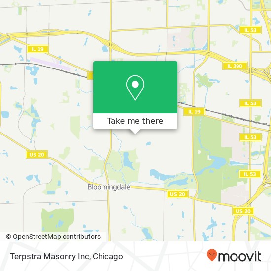 Terpstra Masonry Inc map