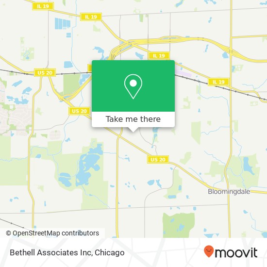 Bethell Associates Inc map