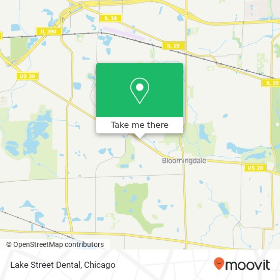 Mapa de Lake Street Dental