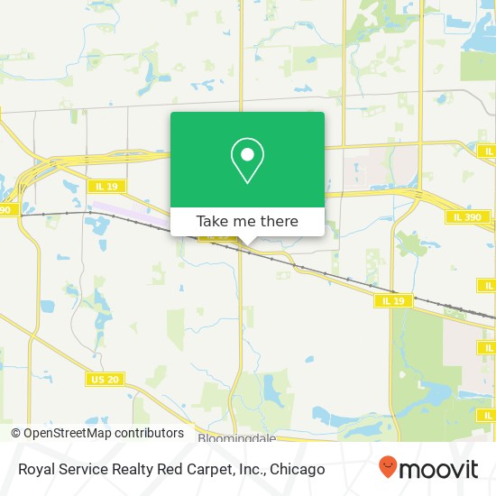Mapa de Royal Service Realty Red Carpet, Inc.