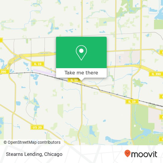 Stearns Lending map