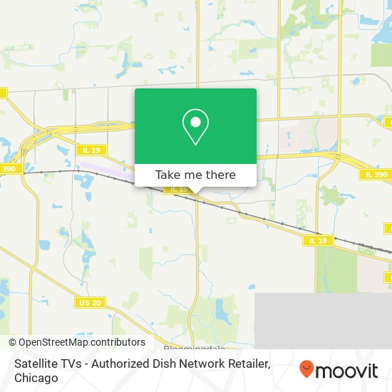 Satellite TVs - Authorized Dish Network Retailer map