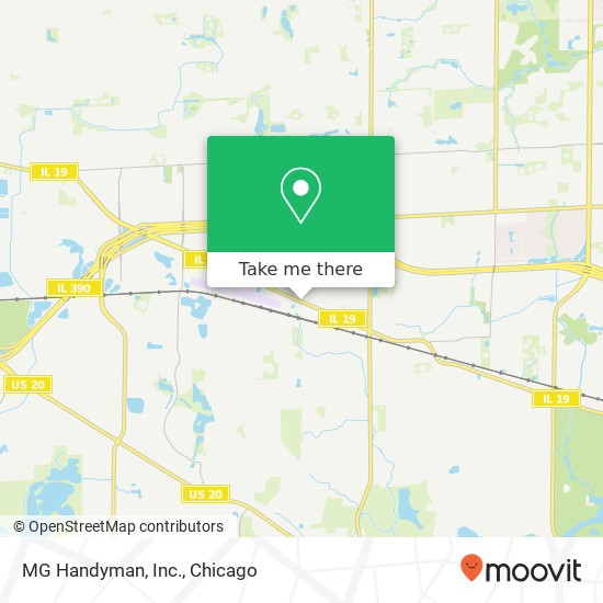 MG Handyman, Inc. map