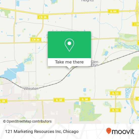 Mapa de 121 Marketing Resources Inc