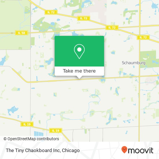 Mapa de The Tiny Chaokboard Inc