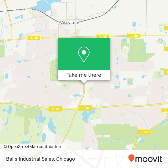 Balis Industrial Sales map
