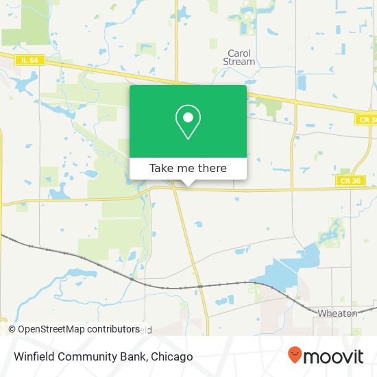 Winfield Community Bank map