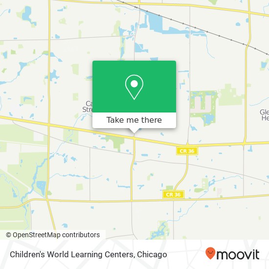 Children's World Learning Centers map