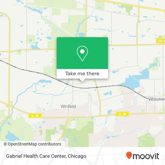 Gabriel Health Care Center map