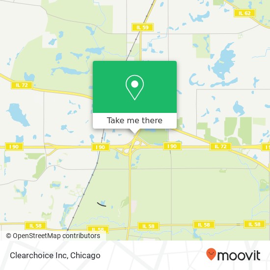 Clearchoice Inc map