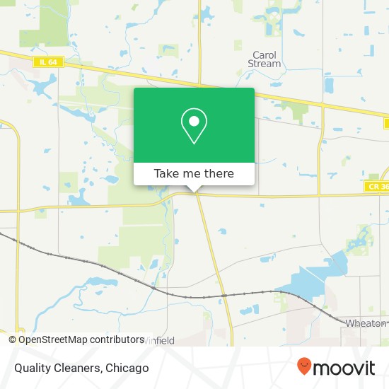 Quality Cleaners map