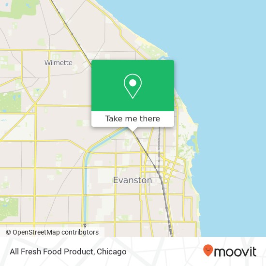 All Fresh Food Product map