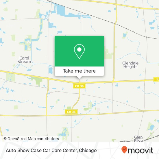 Auto Show Case Car Care Center map