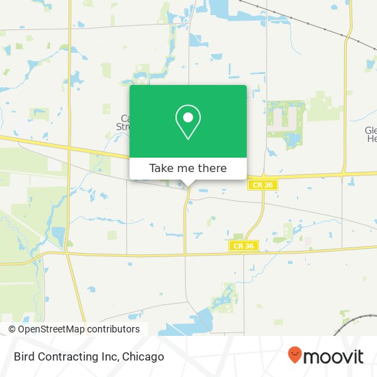 Mapa de Bird Contracting Inc