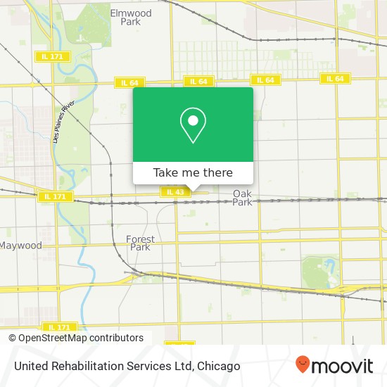 United Rehabilitation Services Ltd map