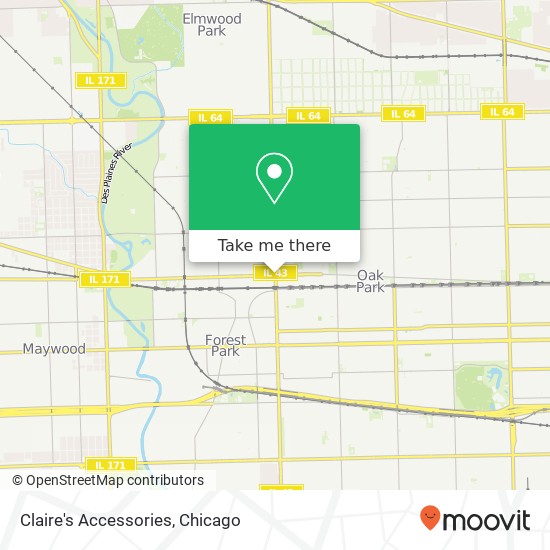 Claire's Accessories map