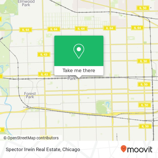 Spector Irwin Real Estate map